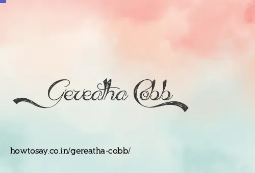Gereatha Cobb