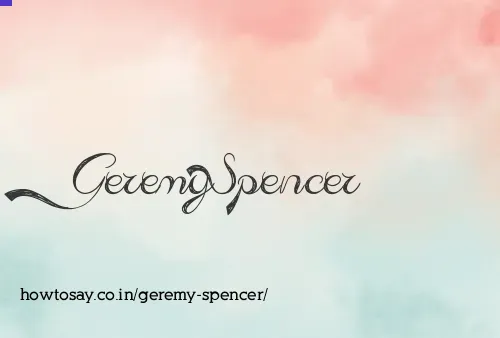 Geremy Spencer