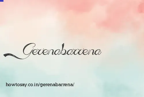 Gerenabarrena