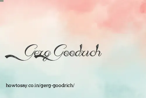 Gerg Goodrich