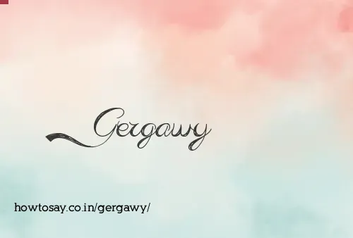 Gergawy
