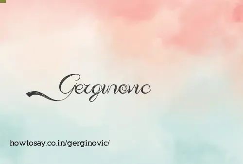Gerginovic
