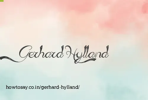 Gerhard Hylland