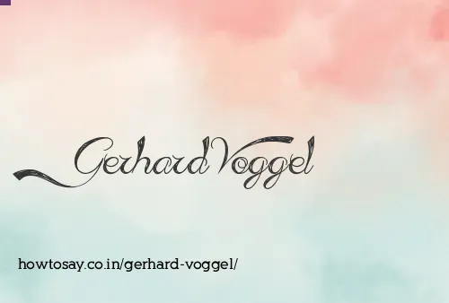 Gerhard Voggel
