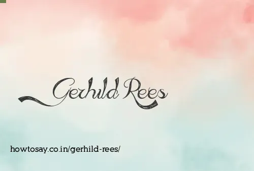 Gerhild Rees
