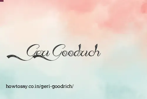 Geri Goodrich