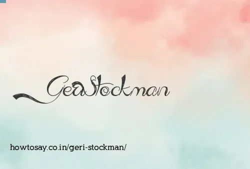 Geri Stockman