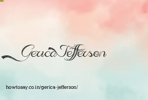Gerica Jefferson