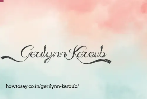 Gerilynn Karoub