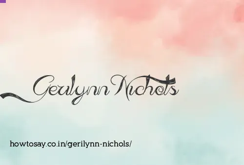 Gerilynn Nichols