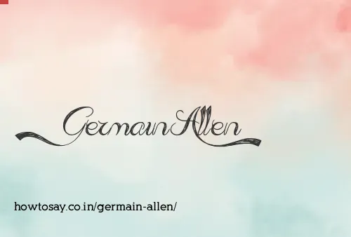 Germain Allen