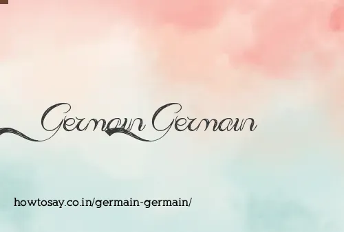 Germain Germain