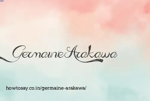 Germaine Arakawa