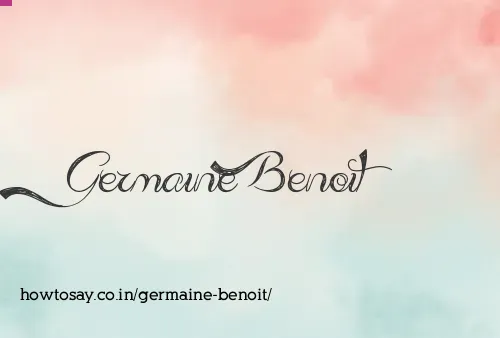 Germaine Benoit