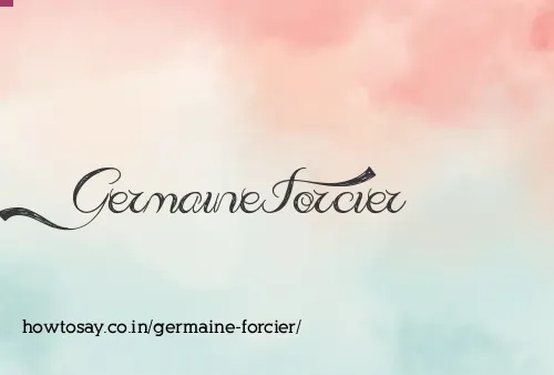 Germaine Forcier