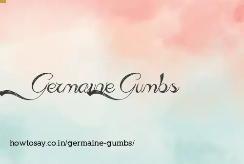 Germaine Gumbs