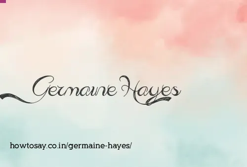 Germaine Hayes