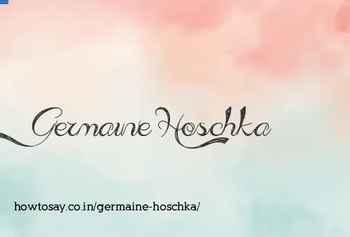 Germaine Hoschka