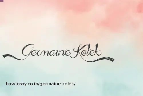 Germaine Kolek