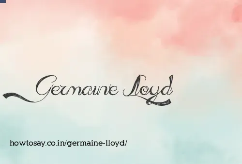 Germaine Lloyd