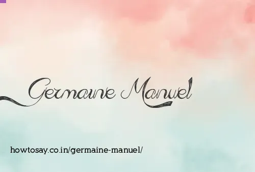 Germaine Manuel