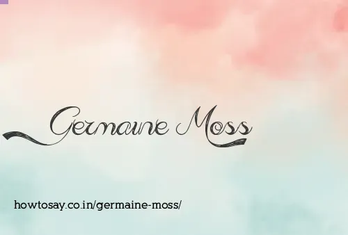 Germaine Moss
