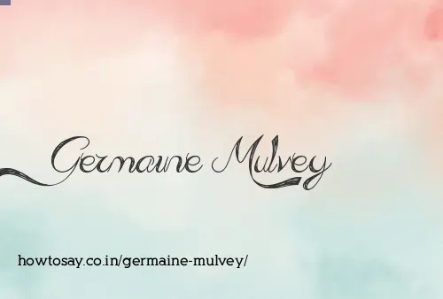 Germaine Mulvey