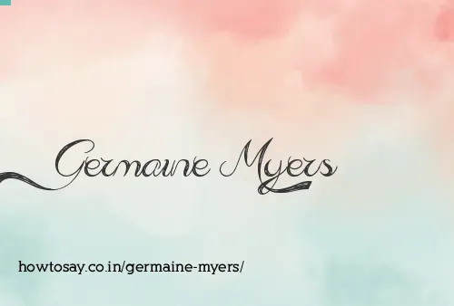 Germaine Myers
