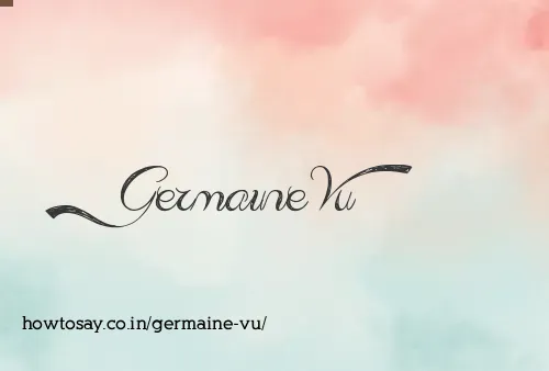 Germaine Vu