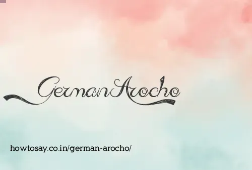 German Arocho