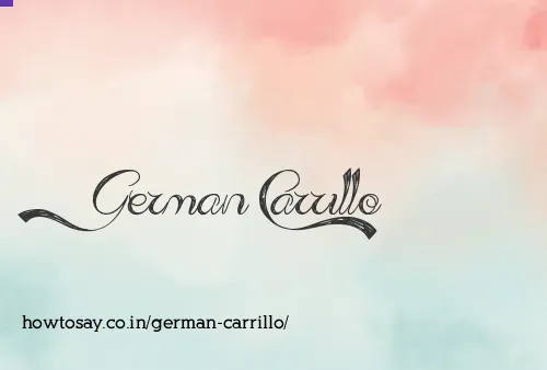 German Carrillo