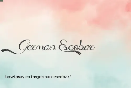 German Escobar