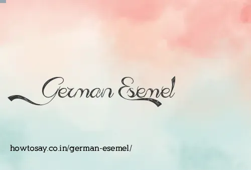 German Esemel