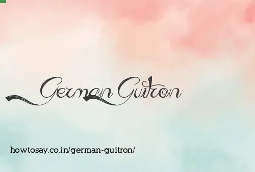 German Guitron