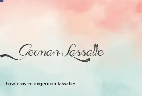 German Lassalle
