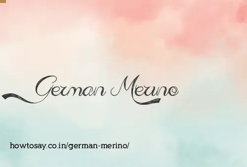 German Merino