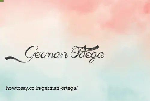 German Ortega