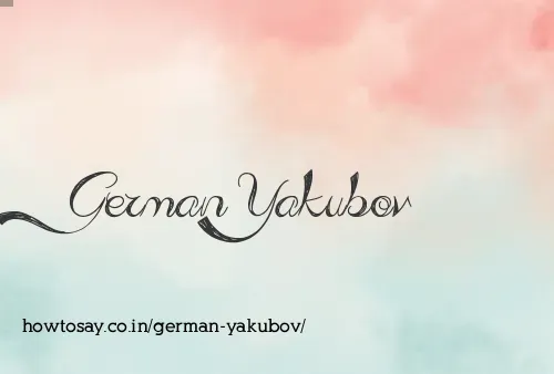 German Yakubov