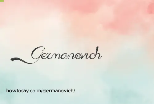 Germanovich