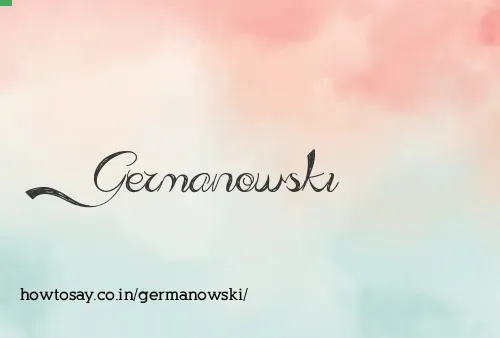 Germanowski