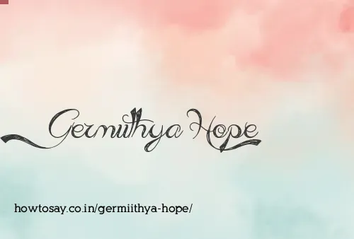 Germiithya Hope