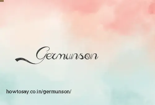Germunson