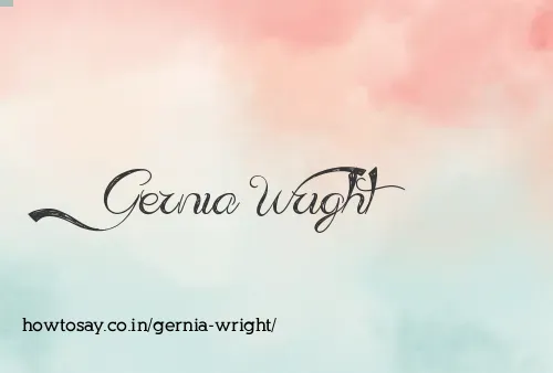 Gernia Wright