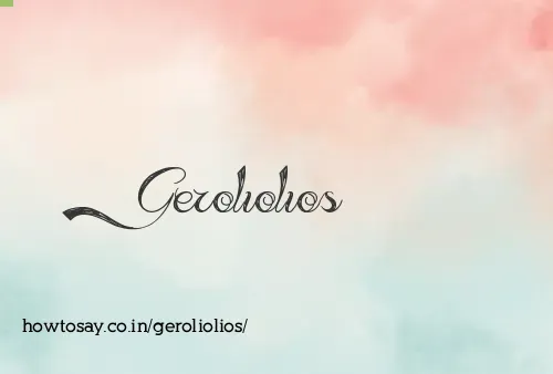 Geroliolios