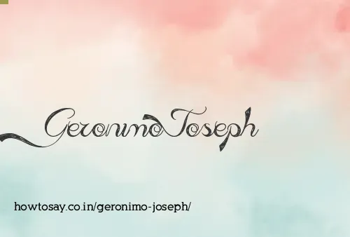 Geronimo Joseph