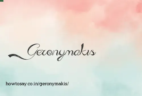 Geronymakis