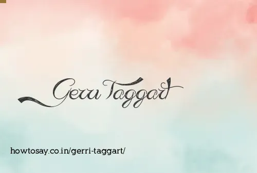 Gerri Taggart