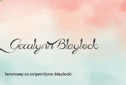 Gerrilynn Blaylock