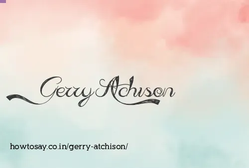 Gerry Atchison