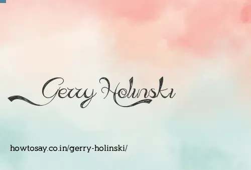 Gerry Holinski